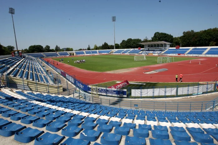 Stadionul "Emil Alexandrescu" din Copou, Iaşi FOTO: Adevărul