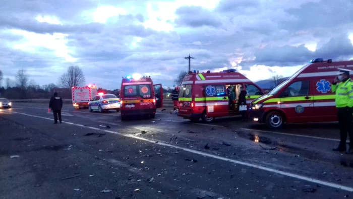 O persoană a murit și alte șase au primit îngrijire medicalăfoto: ISU Sibiu