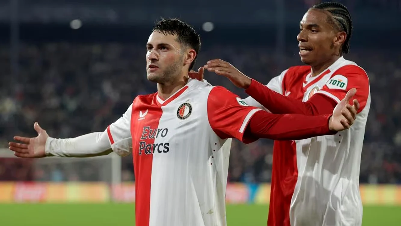 Santiago Gimenez a marcat de două ori în victoria echipei sale. Foto: Getty Images