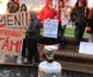 Protest de solidaritate la Timişoara pentru cei de la Pungeşti Foto