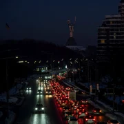 Întuneric la Kiev după un atac la scară largă al Rusiei FOTO EPA EFE jpg