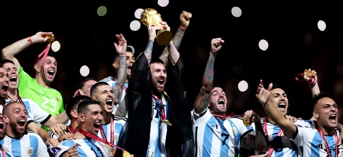 Argentina s-a încoronat duminică regina lumii fotbalistice. Foto Getty images