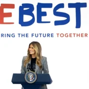 Melania Trump foto Casa Albă jpg
