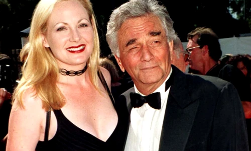 fiica actorului, Jacqueline Falk, și Peter Falk  foto   Profimedia jpg