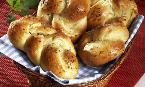 Braided Buns with Dried Mushrooms jpeg