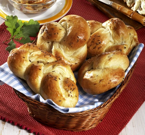 Braided Buns with Dried Mushrooms jpeg