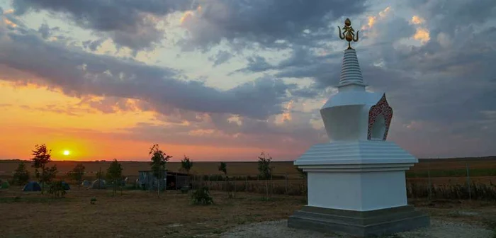 Tabăra Dzog-Chen de la 23 August din judeţul Constanţa Foto Arhivă personală