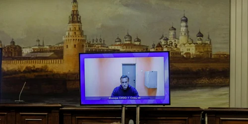 Aleksei Navalnii aparandu-se in apelul depus la arestarea sa FOTO EPA-EFE