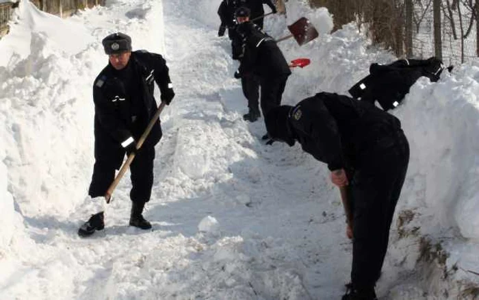 Jandarmii au dat o mână de ajutor în localităţile afectate