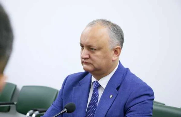 Igor Dodon, preşedintele Republicii Moldova