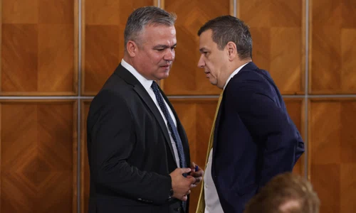 Adrian Veștea și Sorin Grindeanu FOTOINQUAM / GEORGE CALIN