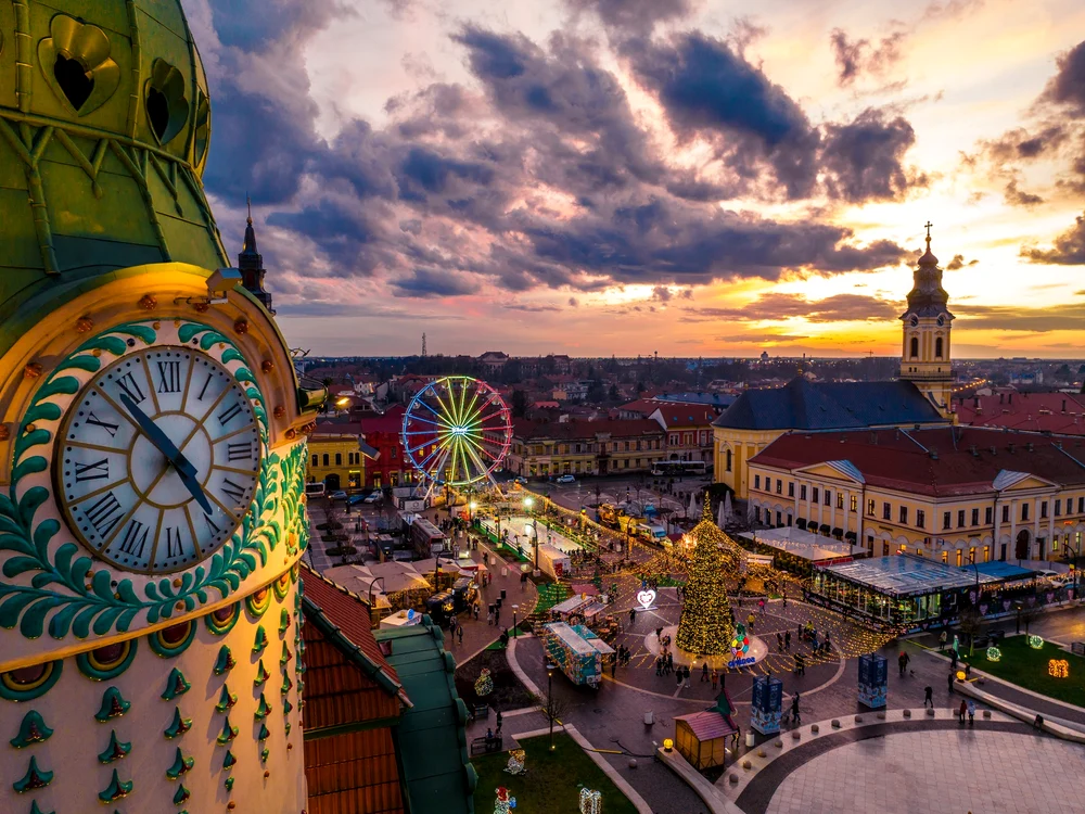 Târgul de Crăciun din Oradea rămâne deschis până pe 26 decembrie. Foto: Targul de Craciun Oradea