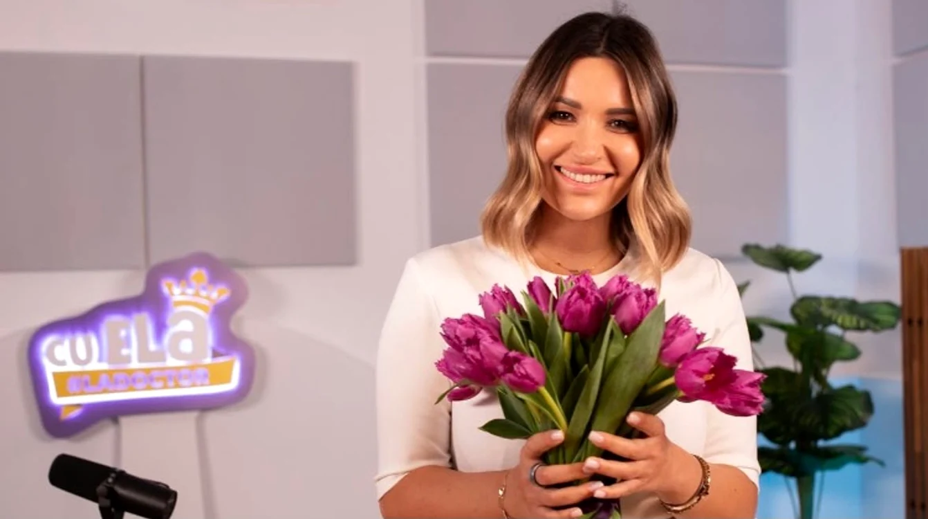 Ela Crăciun este gazda podcastului “ Cu Ela la doctor” foto: arhiva personală 