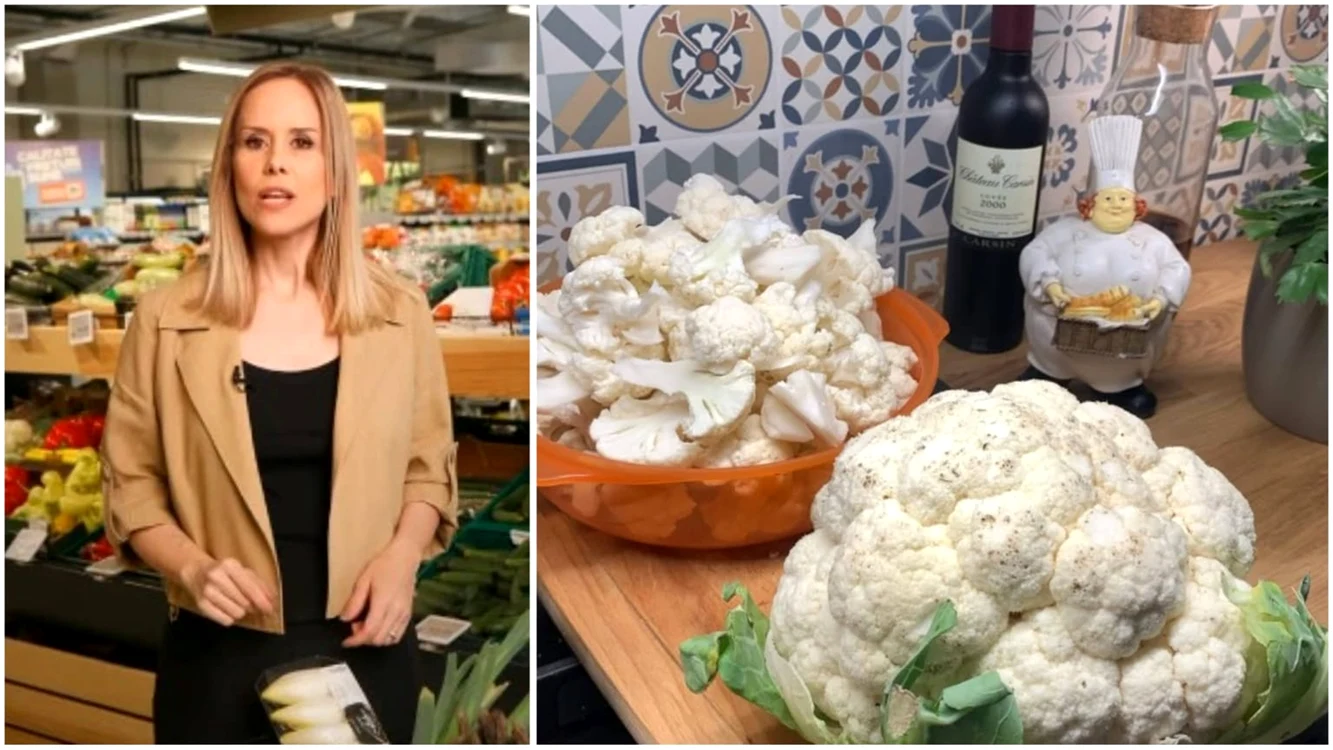 Mihaela Bilic vine cu recomandări pentru a găti conopida.