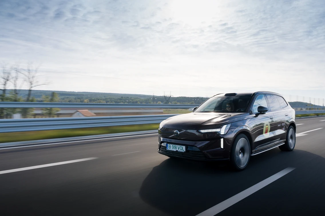 Volvo EX90 Ultra Twin Performance în Eurocharge 2025 Foto: Autocritica