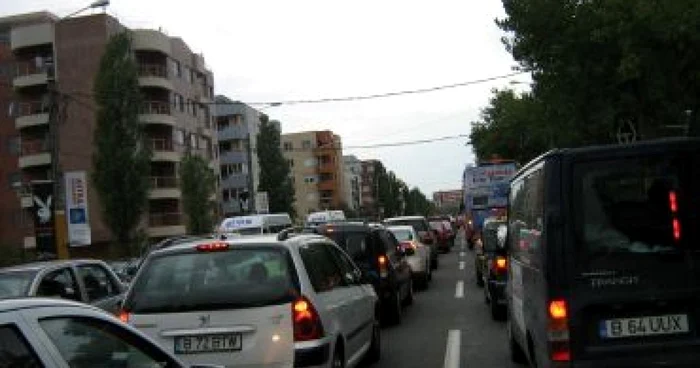 Traficul din Mamaia FOTO Adevărul Constanţa