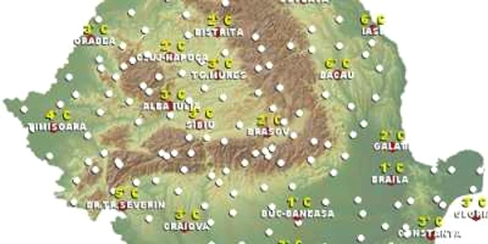 Umiditatea atmosferică va creşte până la 63%