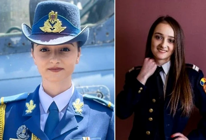 Andreea-Ioana Moisa a ales o carieră în cadrul Forţelor Aeriene. Foto Facebook/ Colegiul Mihai Viteazul