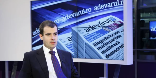Răzvan Prişcă la Adevarul Live FOTO Eduard Enea 