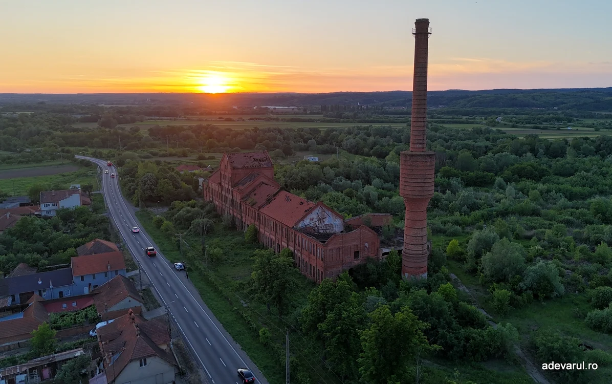 Vechea fabrică din Margina. Foto: Daniel Guță