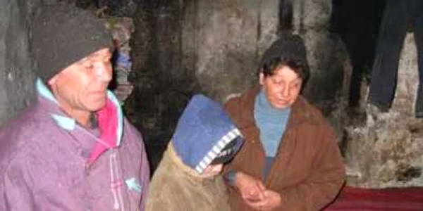 Vechea locuinţă arăta mai rău ca un grajd de animale 