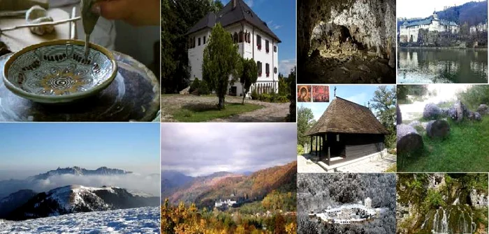 Comorile Olteniei de sub Munte Foto Colaj
