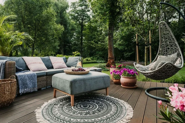 Idei de living outdoor cu mobilier pentru exterior Sursă Dreamo Living jpg