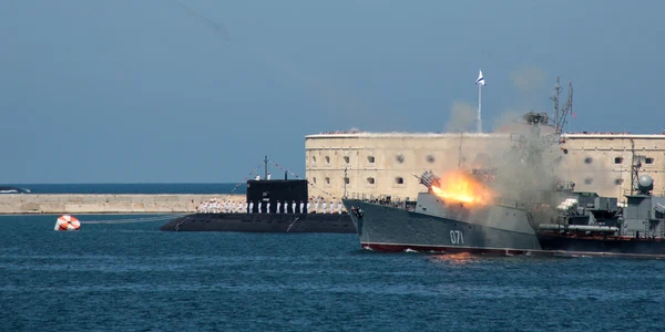Exercitii ale marinei ruse de ziua marinei in sevastopol 29 iulie 2018 Foto AFP jpg
