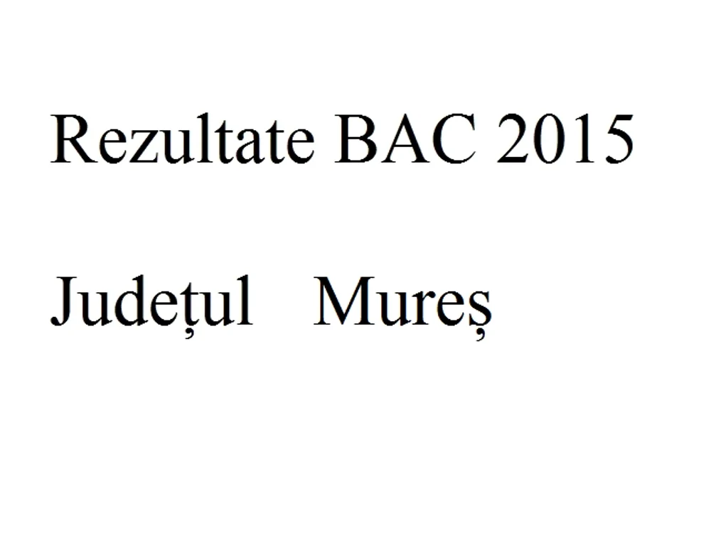 
    Edu.ro Rezultate Bacalaureat 2015 Mureșfoto: click.ro  