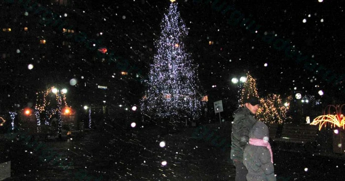 Prima ninsoare din acest an a căzut pe 9 decembrie / FOTO Bogdan Vladu