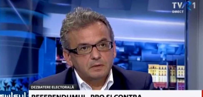 Mihai Gheorghiu a participat alături de Romaniţa Iordache la o dezbatere privind referendumul pentru familie