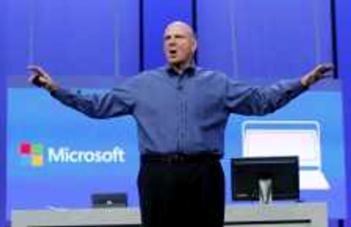 Steve Ballmer îşi va încheie mandatul la Microsoft în 2014. FOTO Reuters