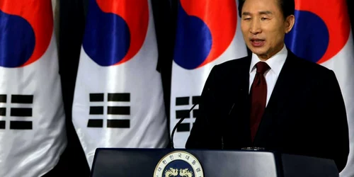 Preşedintele sud-coreean, Lee Myung-Bak