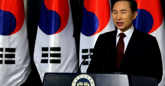 Preşedintele sud-coreean, Lee Myung-Bak