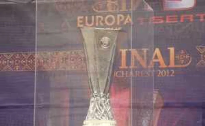 Trofeul UEFA Europa League a ajuns în Centrul Istoric