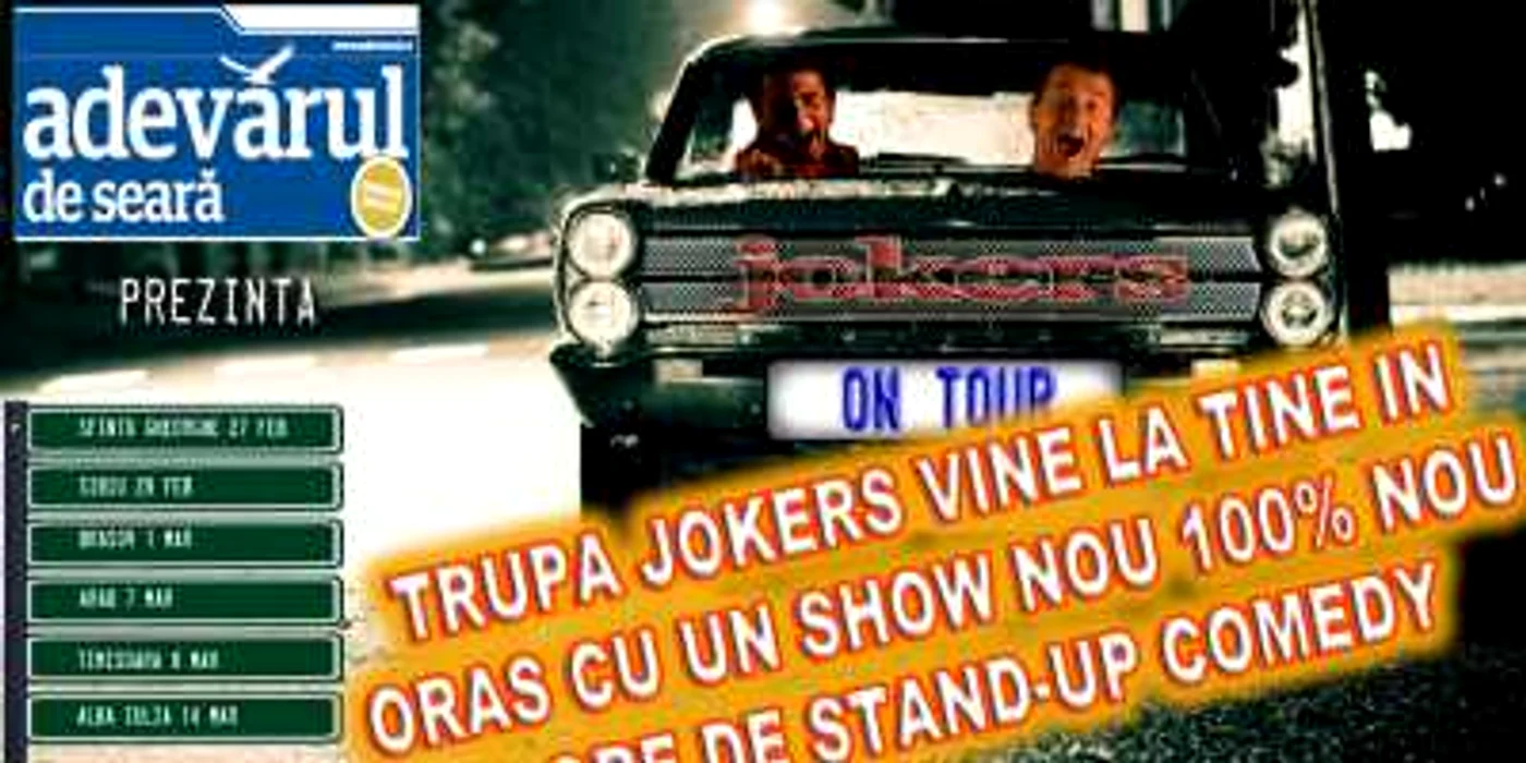Trupa Jokers îi va încânta pe timişoreni luni, 8 martie, de la ora 21.00