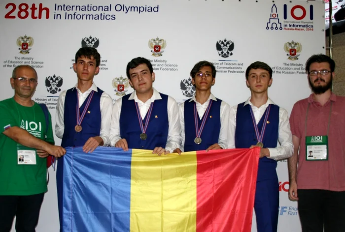 Elevii români au obţinut patru medalii la Olimpiada Internaţională de Informatică FOTO Ministerul Educaţiei