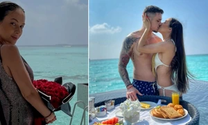 Vladuta Lupau se afla in Maldive, foto Facebook side jpg