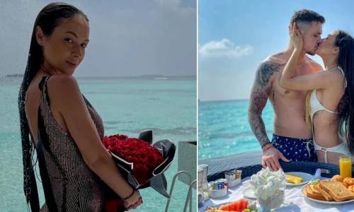 Vladuta Lupau se afla in Maldive, foto Facebook side jpg