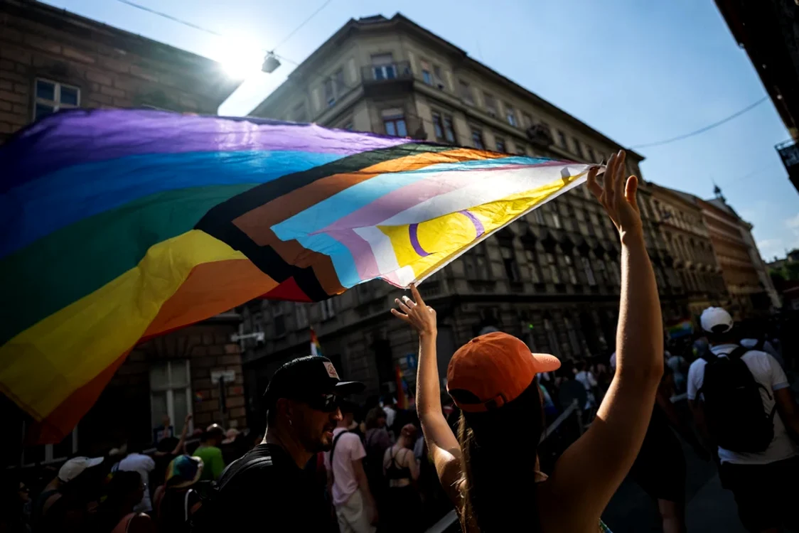 Marș Pride la Budapeste FOTO: Profimedia