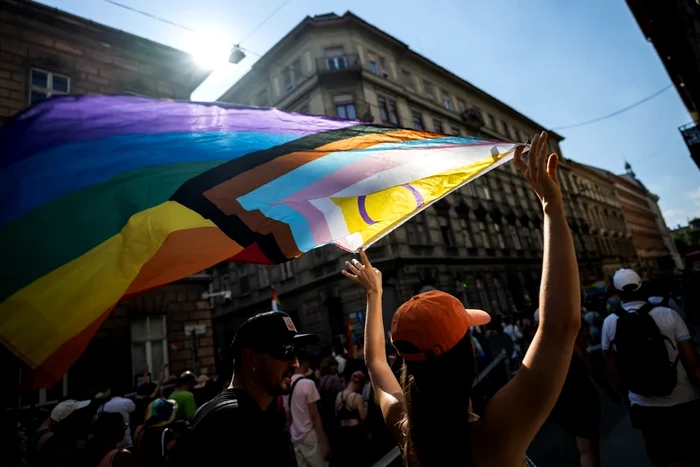 Marș Pride la Budapeste FOTO: Profimedia