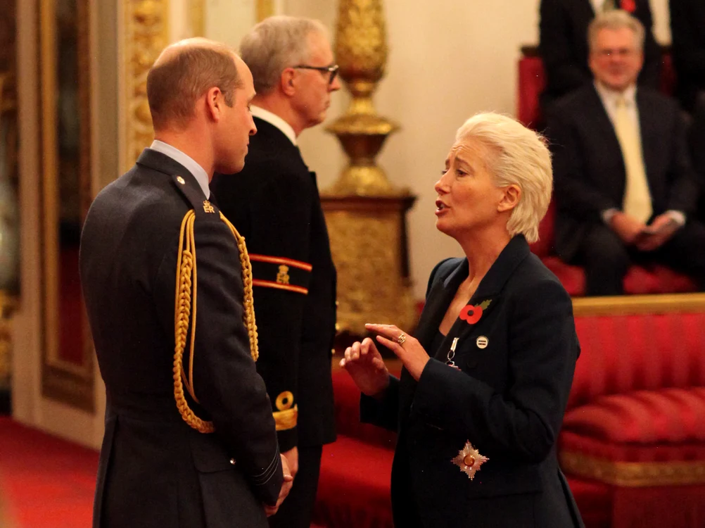 Emma Thompson, Prințul William profimedia 0569318872 jpg