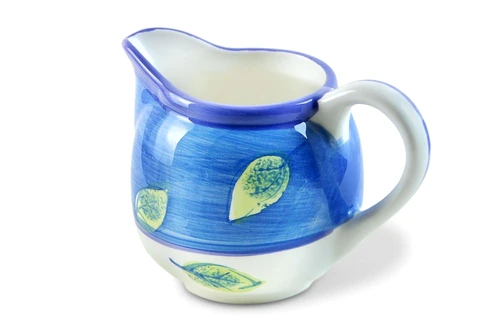Porcelain Cream Pitcher with Clipping Path jpeg