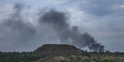 azboi Ucraina Rusia  18-19 mai 2022  bombardamente Lisceansk FOTO EPA-EFE