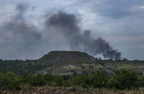 azboi Ucraina Rusia  18-19 mai 2022  bombardamente Lisceansk FOTO EPA-EFE