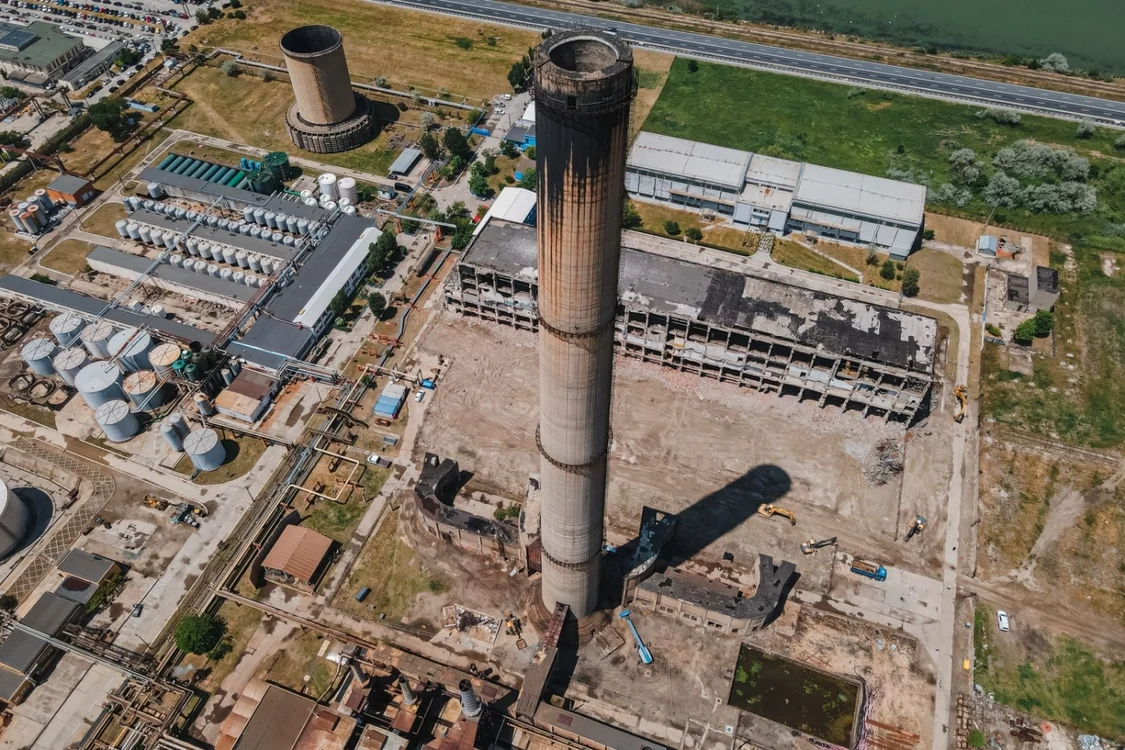 Coşul de la Midia - vedere aeriană foto: KMG international