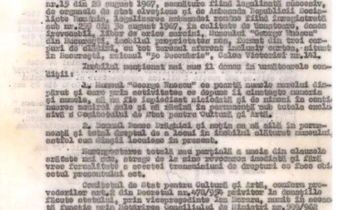 Palatul Cantacuzino   Act de Donaţie jpeg