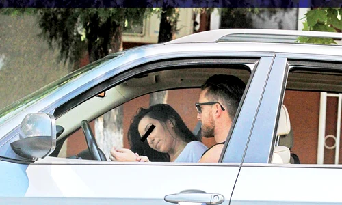 Mihai şi bruneta misterioasă au stat de poveşti jpeg