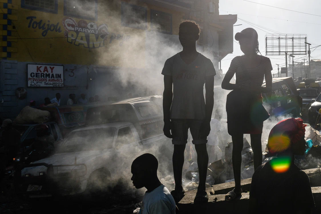 18 cadavre au fost descoperite luni într-un cartier al capitalei Port-au-Prince FOTO EPA-EFE