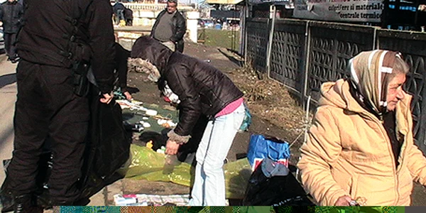 Poliţiştii comunitari au confiscat marfa